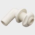 Attwood Boat Thru Hull Elbow 3877-1 90° 3/4 Inch White Plastic by Attwood