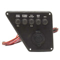 Fuse Panel Lund Boat Gray Brushed Plastic by Lund