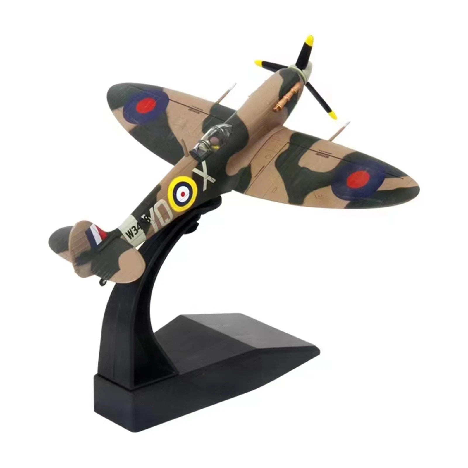 Retro 1:72 Wwii Uk Mk Alloy Military Fighter Aircraft Model Ornaments