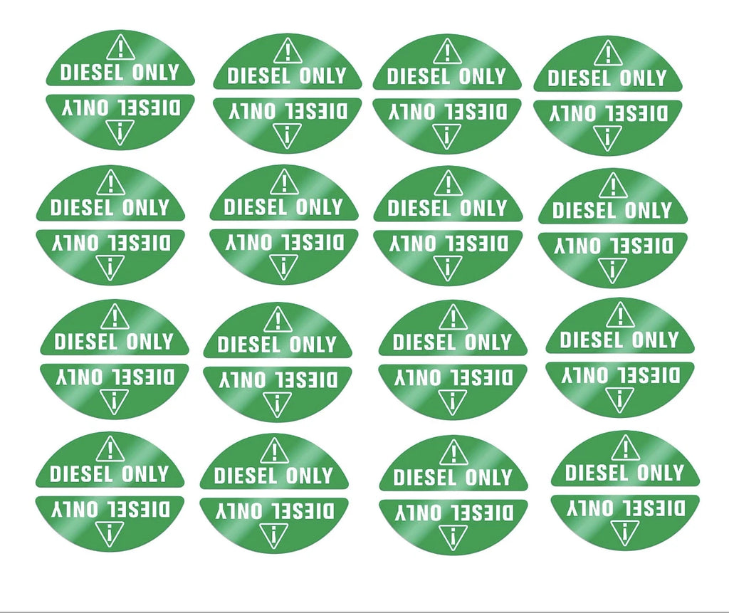 Diesel Only Sticker – Truck/Car Decal