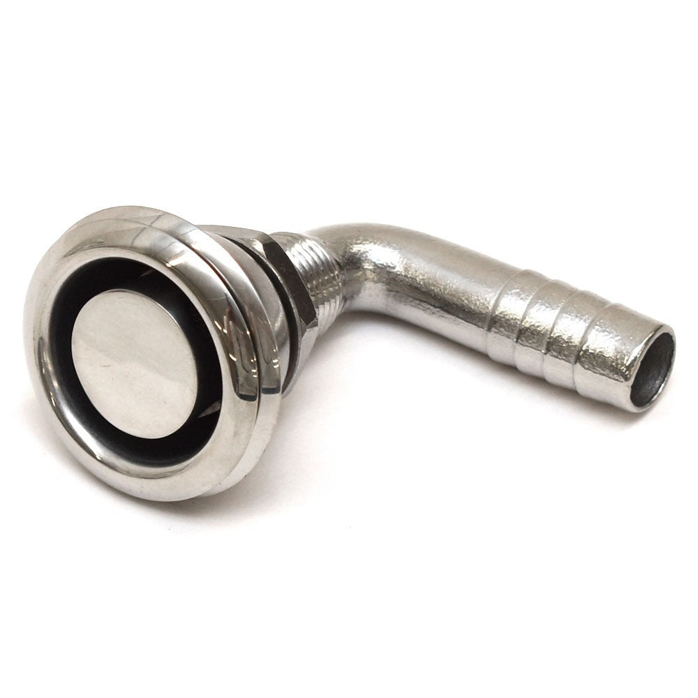 MasterCraft Boat Fuel Gas Vent 90 Degree SS 5/8 Inch by MasterCraft