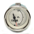 Trim Gauge Teleflex Mercury 2 Inch White by Teleflex