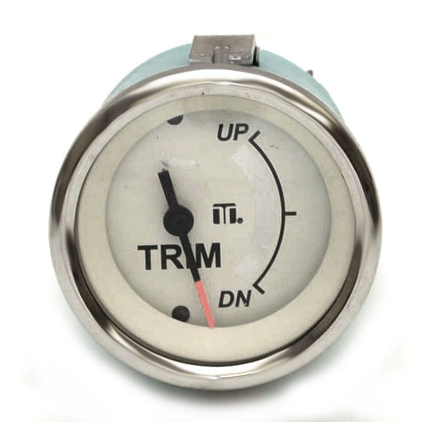 Trim Gauge Teleflex Mercury 2 Inch White by Teleflex