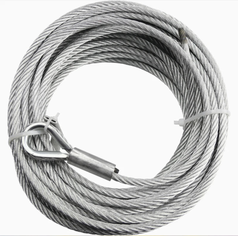 Kfi U4500 Replacement Cable For 4000-5000 Lbs Winches, 3.00 X 6.60