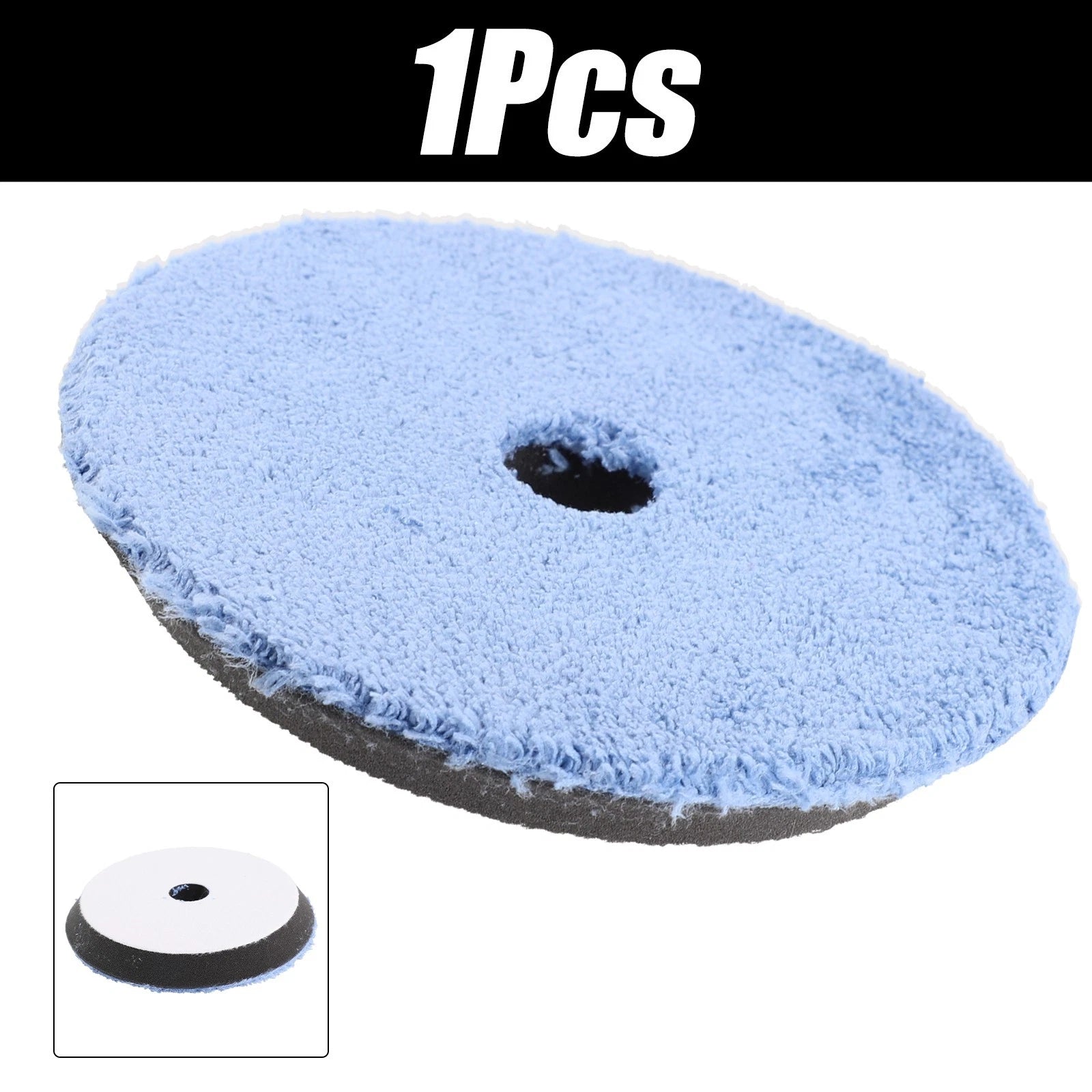 Car Care Woolen Polishing Pad 6 Cleaning Waxing | Hook & Hull Co