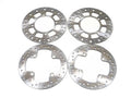 Front 2x Rear Discs For Yamaha Yfm 550 / 700 Grizzly