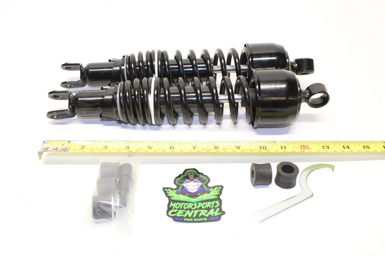 Nos Emgo Classic Shocks 340mm 13.4" Black Motorcycle Cafe Racer Bobber