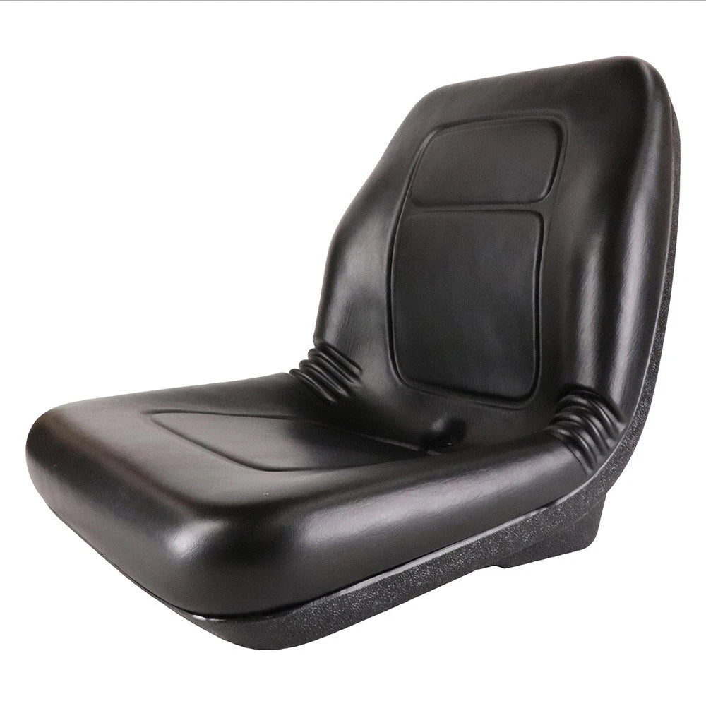 High Back Seat, Black Vinyl