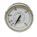 Faria Boat Speedometer Gauge SE9901A Newport Silver by Faria