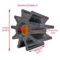 Flexible Impeller Kit Jabsco Caterpillar by Jabsco