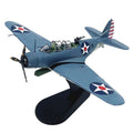 1:72 American Tbd Torpedo Bomber Alloy Aircraft Model Airplane