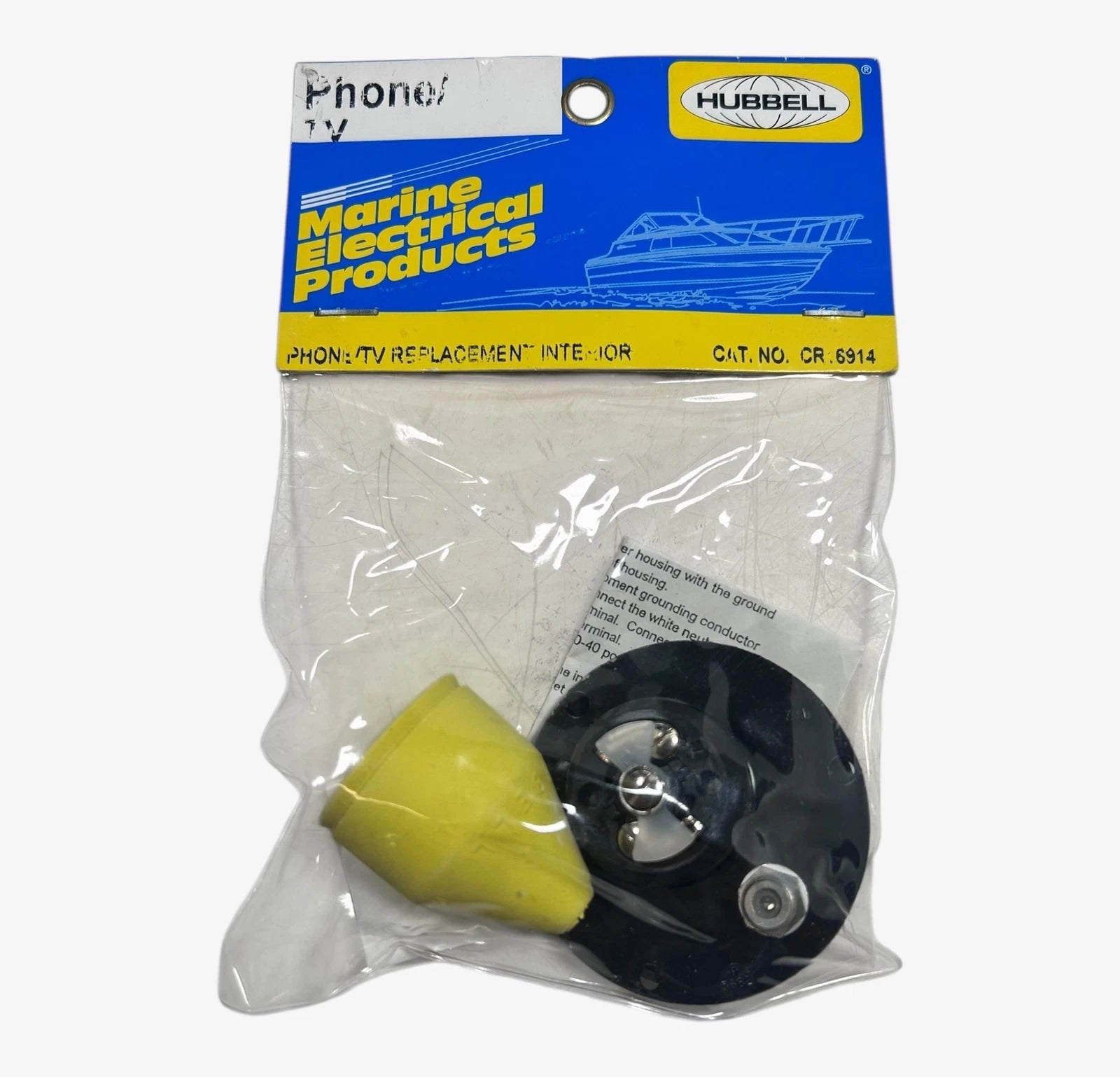 Hubbell Cr16914, Replacement Interior Phone / Tv | Hook & Hull Co