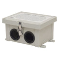 Fibox Boat Junction Box 92-000309 Scout Gray Enclosure by Fibox