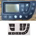 Set Of Stickers To Repair The Clima-buttons For C4 For-grand
