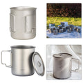 Titanium Travel Cup for Hiking