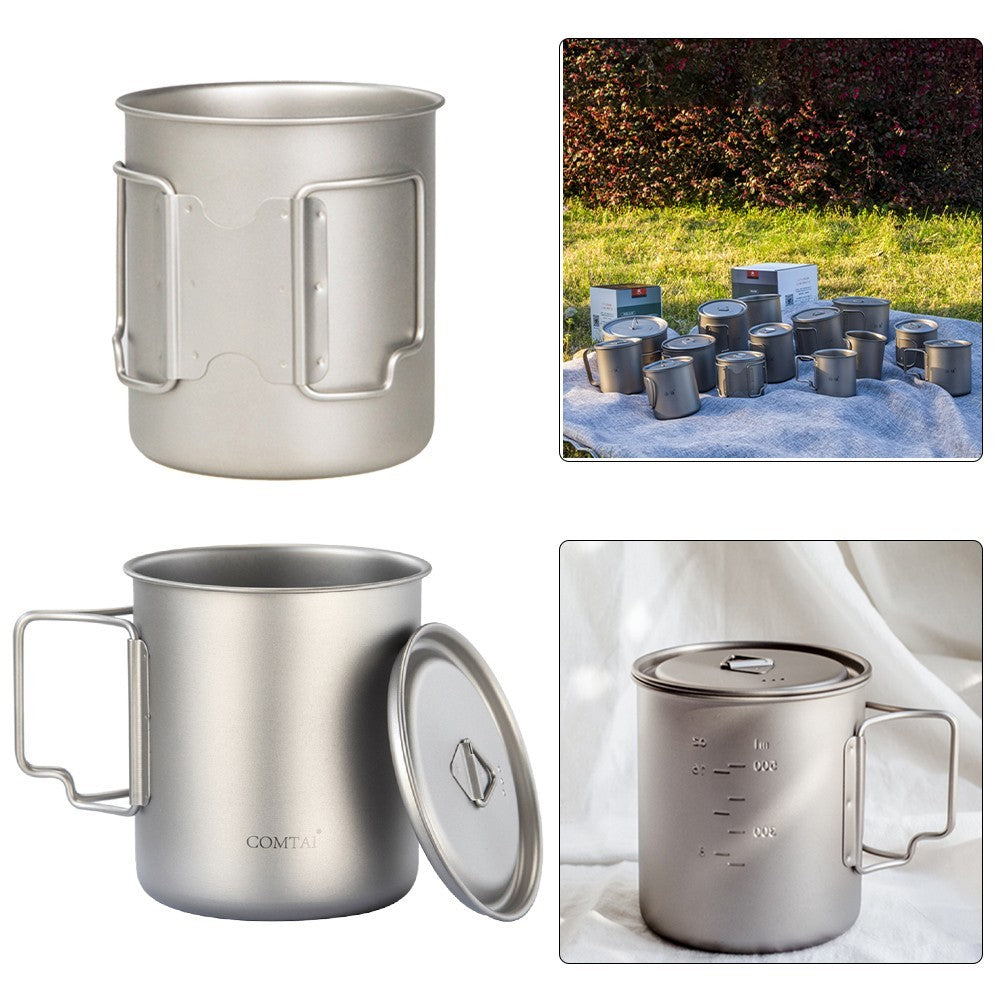Titanium Travel Cup for Hiking