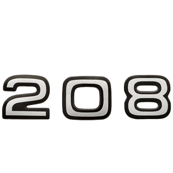 Ranger Boat Raised Decal 7604677 208 VX Black/Silver by Ranger