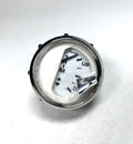 Faria Gp9986b, White & Chrome Bezel Trim Up/down Meter Gauge 2''