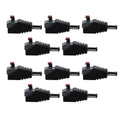 Male 5.5mm X 2.1mm Dc Power Jack Quick Connect For Led 12V 24V