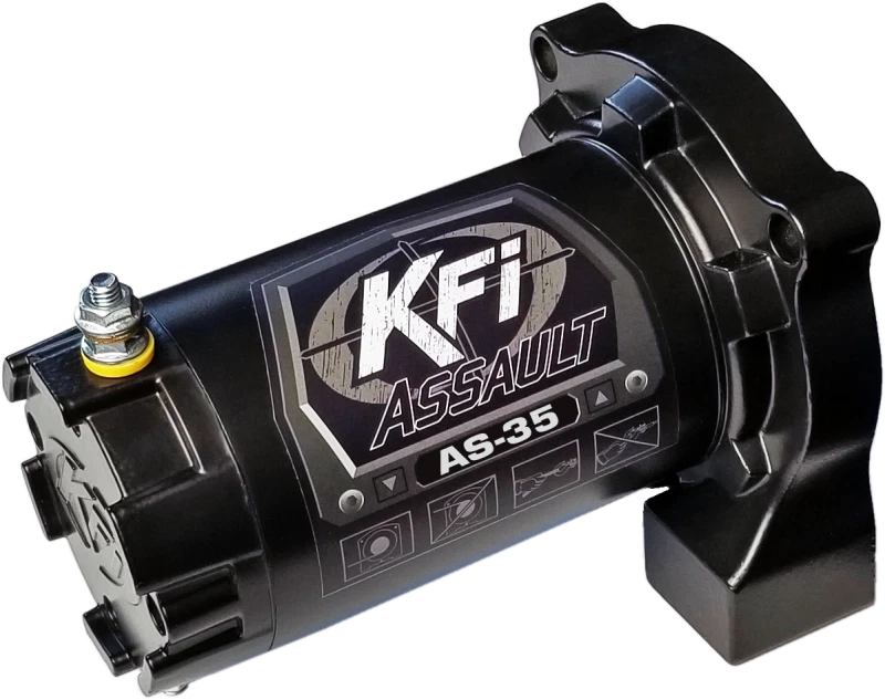 Kfi Replacement Motor For Assault 3500 Lb Winch, Easy Install, Durable