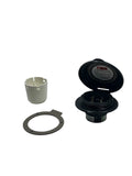 Marinco 199136, 30a Power Inlet, Contoured Black Cover &Amp; Bezel,