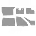 New Gray Upholstery Kit Fits Case-ih Tractor Models 7110 7120 7130