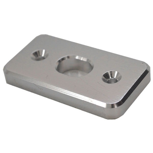 Open Door Plate MasterCraft Aluminum 2 5/8 x 1 3/8 Inch by MasterCraft