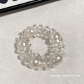Handmade Pearl Scrunchie Hair Accessory