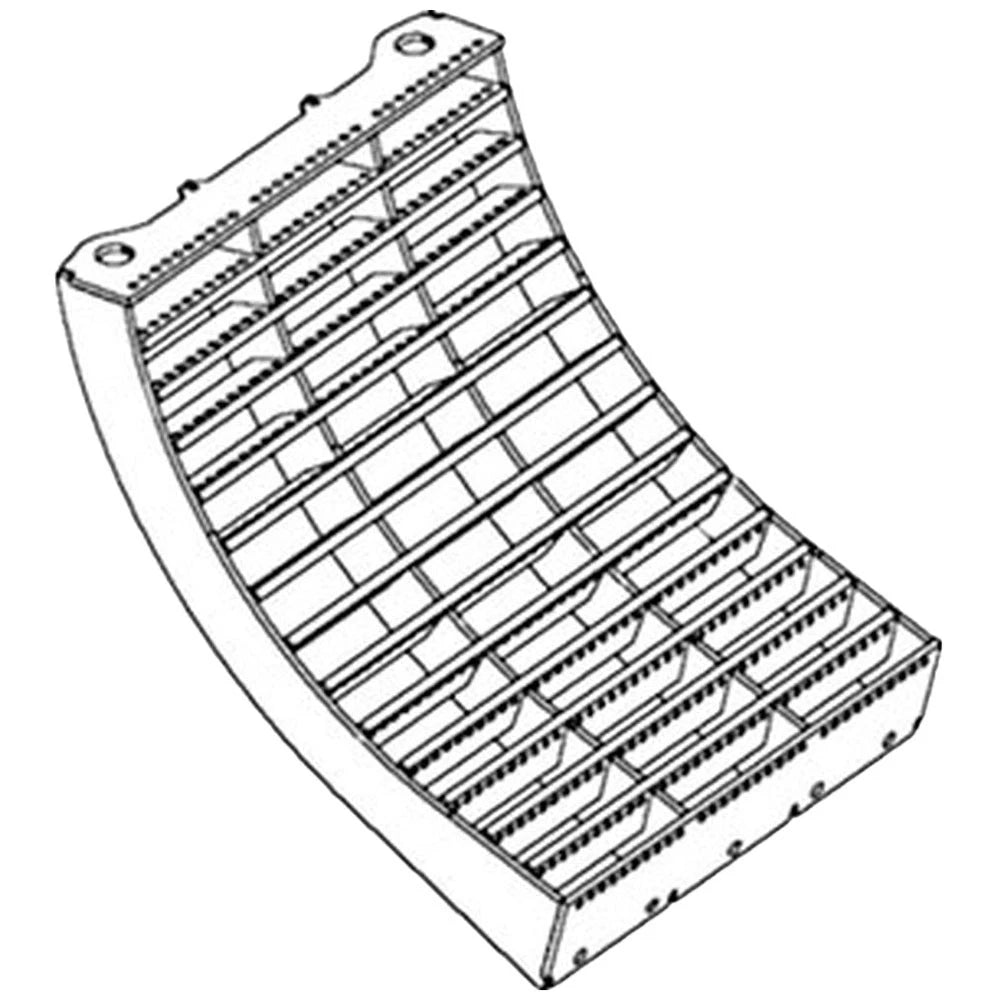 87612841 Concave (Rh); Skip Wire, Ext. Wear, Corn/bean