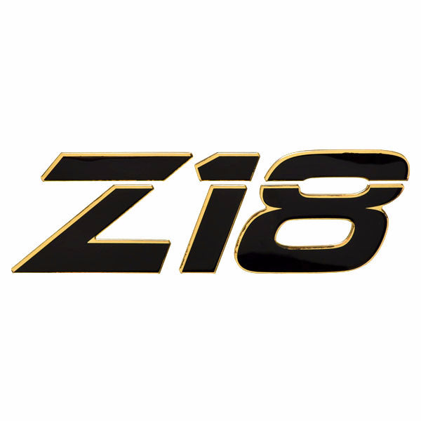 Nitro Boat Raised Decal Z18 Black Gold Sticker by Nitro