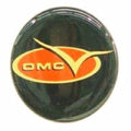 Boat Raised Decal Sticker OMC 2 x 2 Inch by OMC