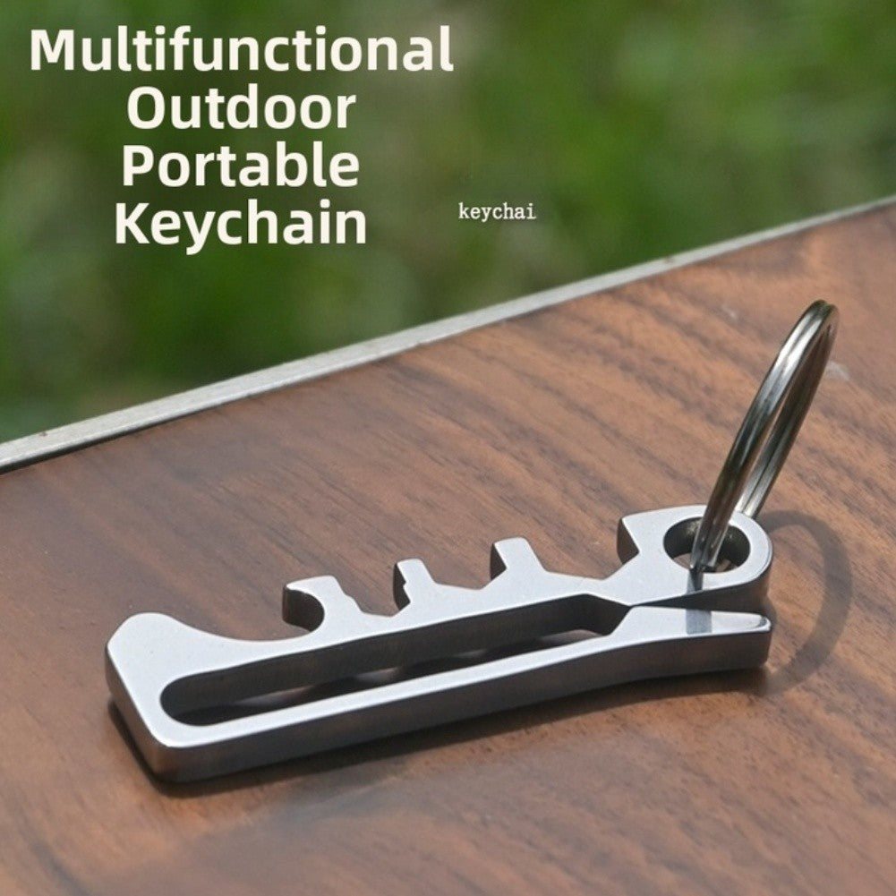 Rattlesnake Keychain Bottle Opener