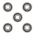 5 Of Disc Harrow Bearing 1.500" Square Bore X 1.750" Ir X 4.130" Od X