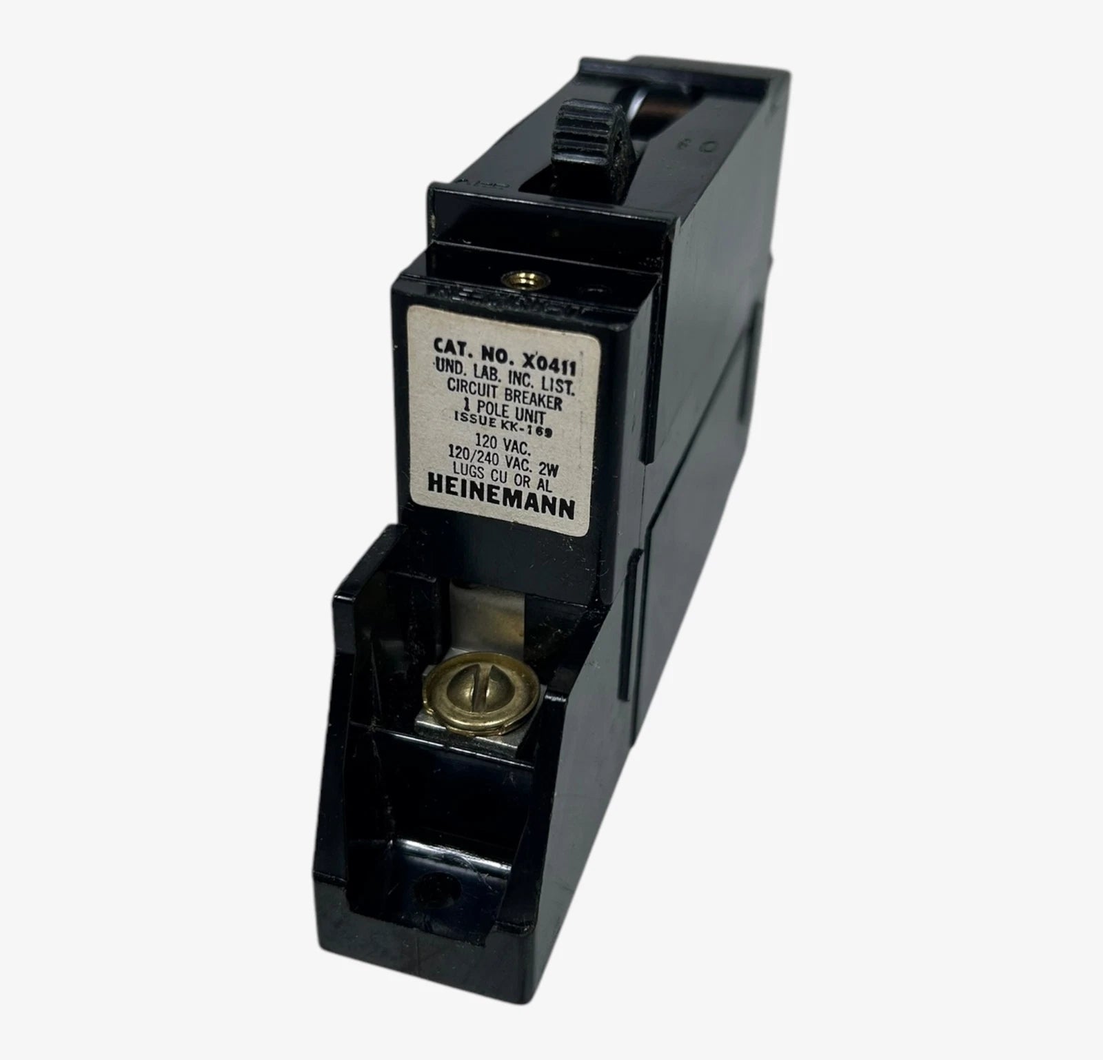 Heinemann Electric X0411, 1 Pole 120V Circuit | Hook & Hull Co