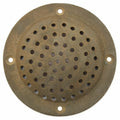 Cruisers Thru Hull Strainer V1588000 Round 4 Inch Brass by Cruisers