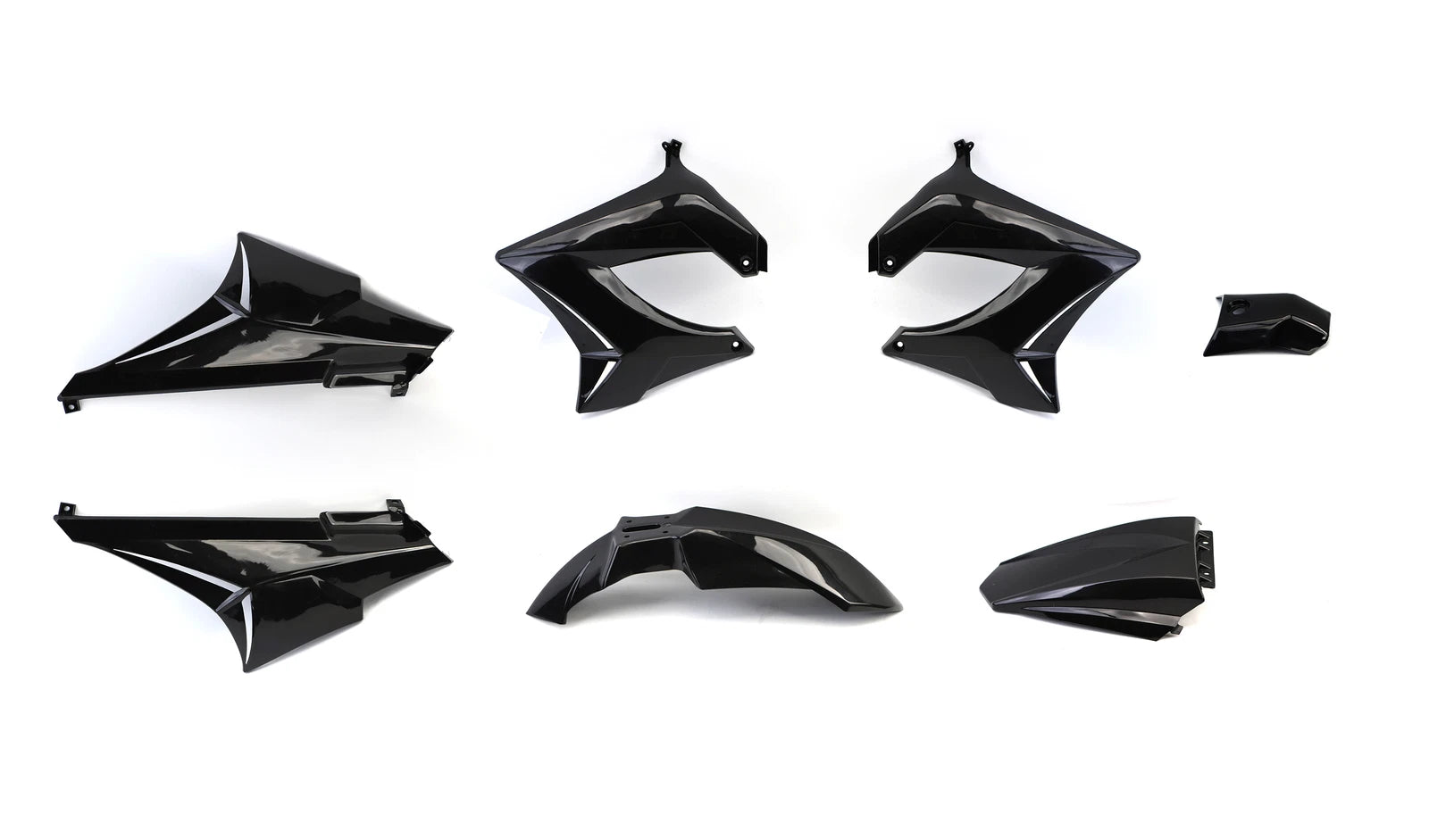 Complete Fairing Kit For Derbi Senda Drd 50 Racing Injection Black