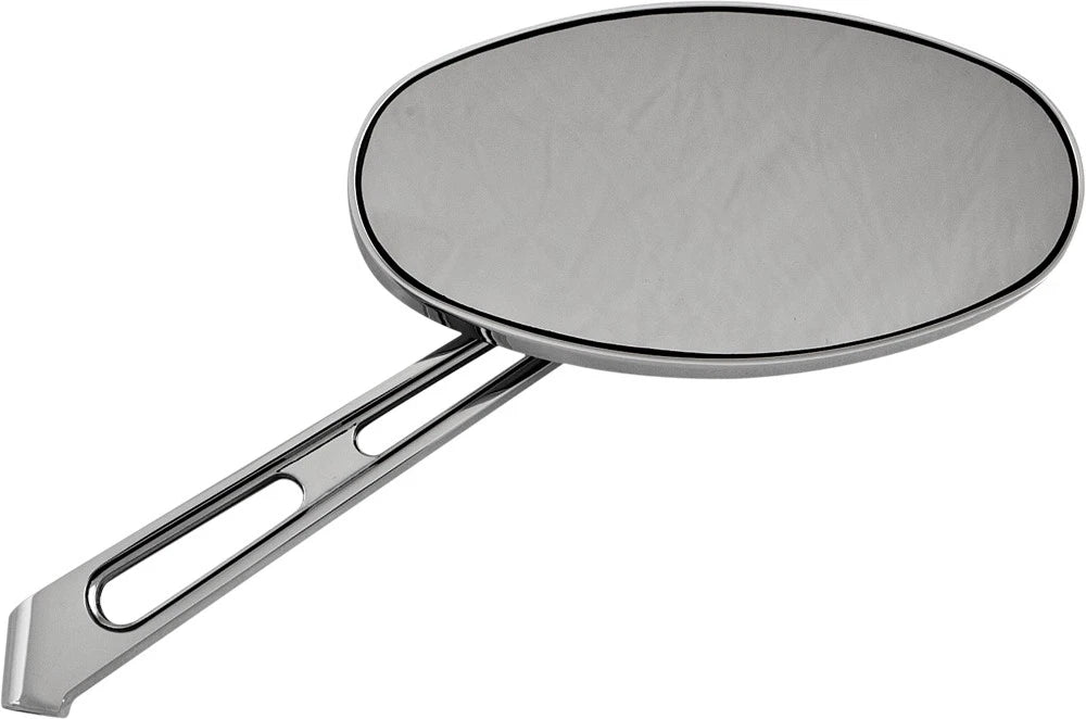 Harddrive Chrome Oval Left Mirror For Harley Davidson Xg & Xl Models