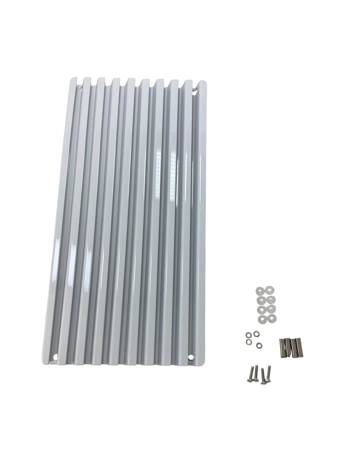 Flow Grill Ventilation Louver / Frames 22 1/2 X 11 1/8" White,