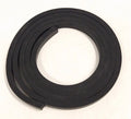 Black Neoprene Rubber Tape 3/4'' X 1/2'' 10ft Long