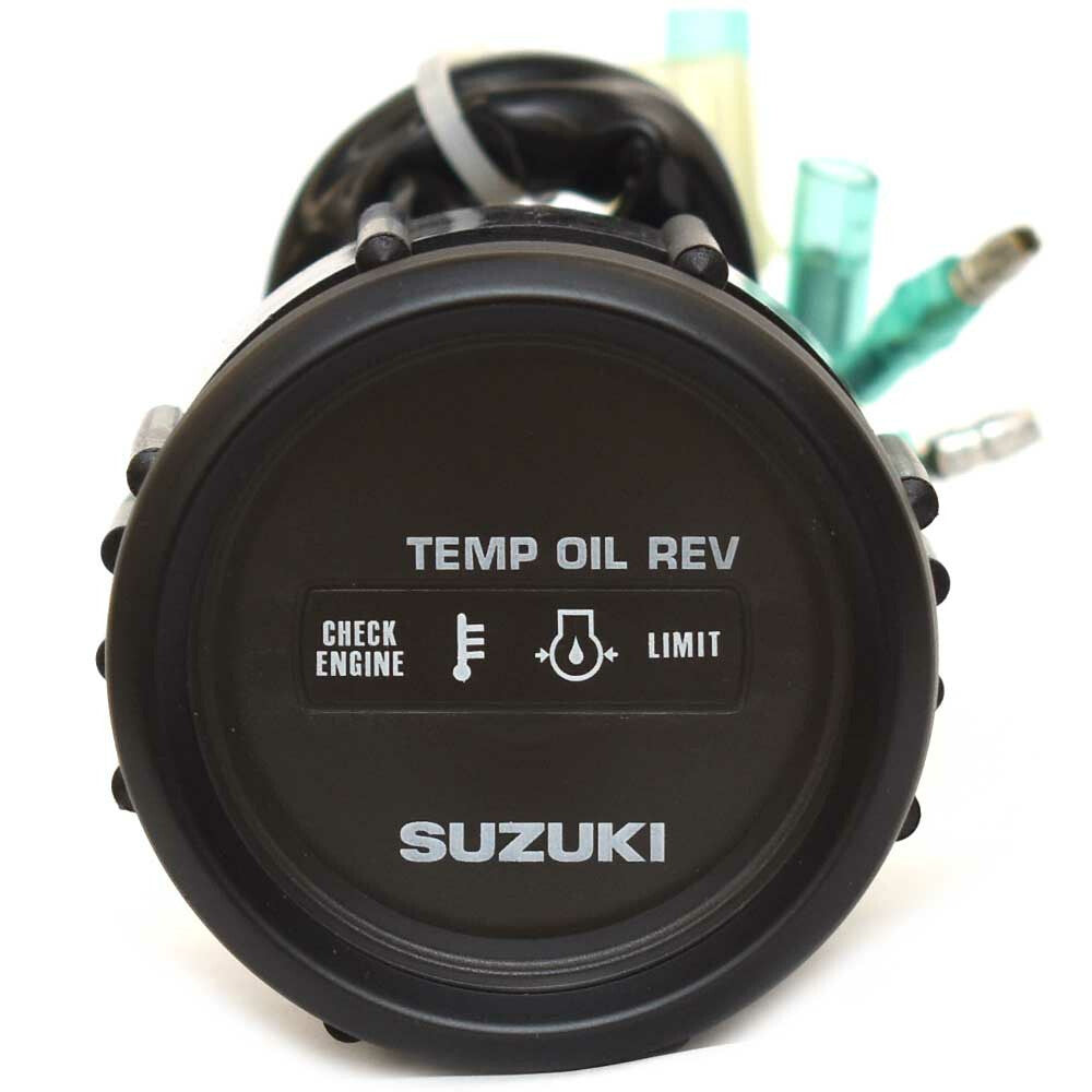 Faria Boat Oil Pressure Gauge 2 Inch Black / Gold by Faria