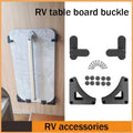 Premium Trailer Rv Folding Cabinet Table Board Buckle Abs Outdoor