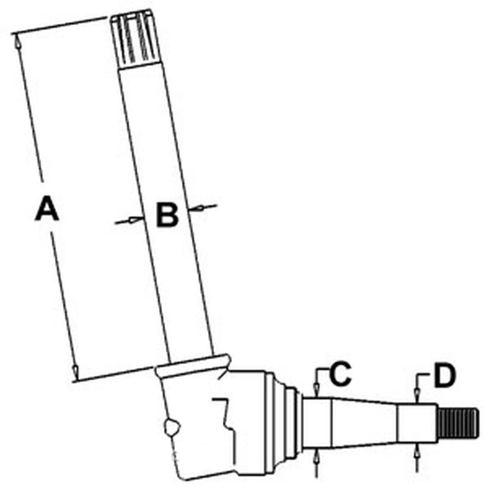 Amar50983 Spindle - Right Or Left Hand