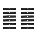 12 Lawn Mower Blades 48" Cut Gs25, Gs30, Gs45 Fits John Deere