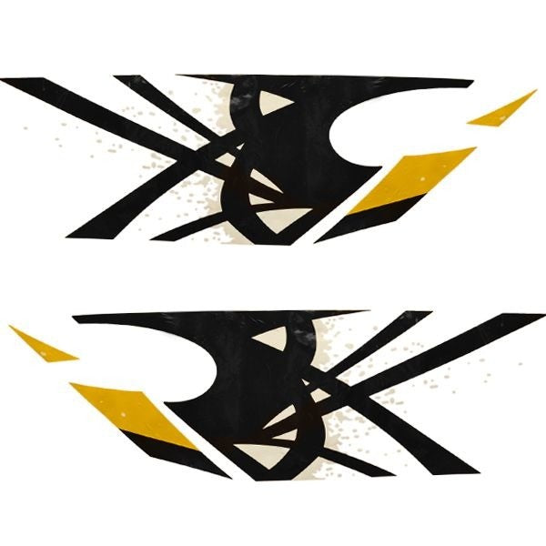 Graphic Decal Tracker Black Stickers by Tracker