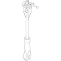 Lift Link Adjuster Ar44555 Fits John Deere 3010 3020 4010 4020