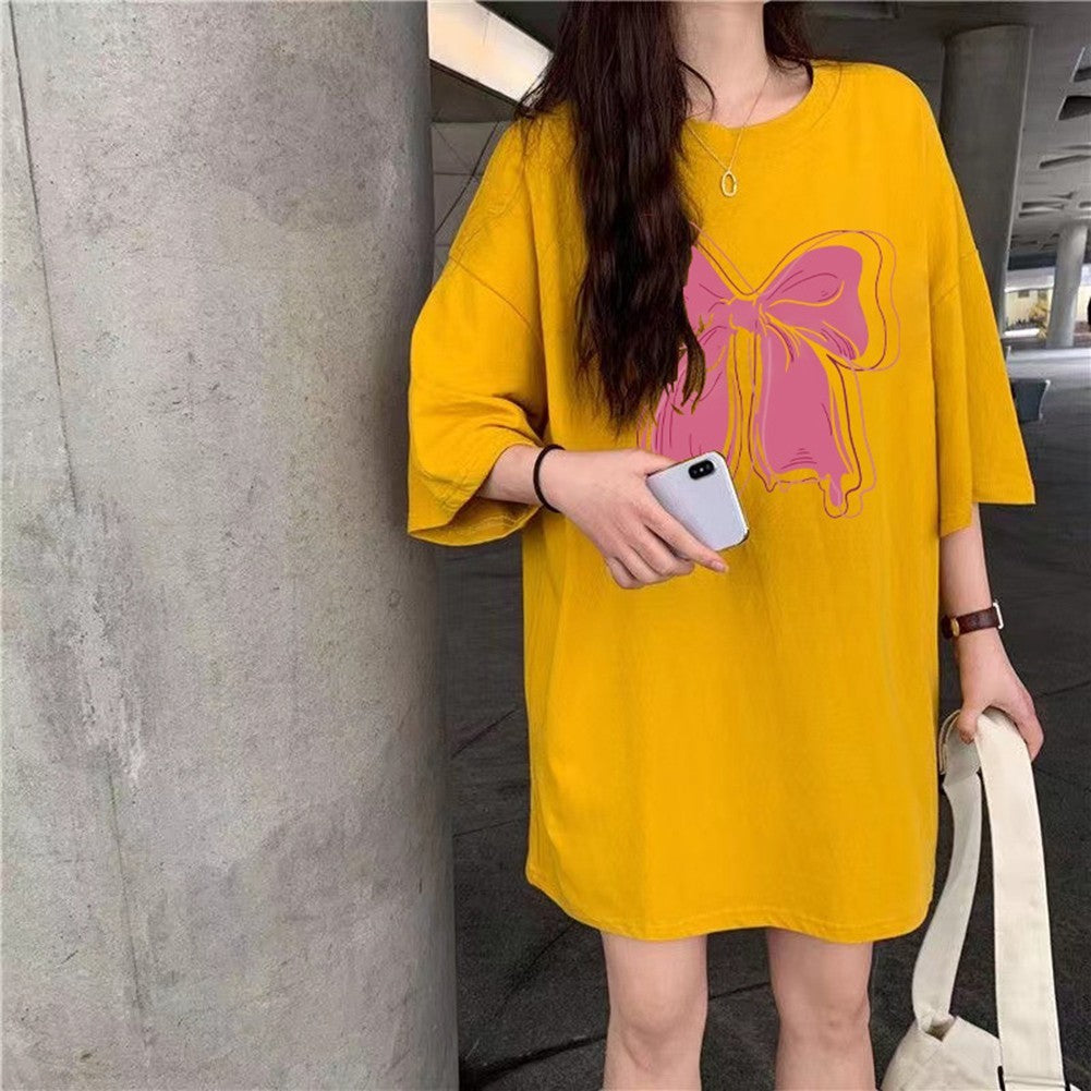 Fashionable Bow Top Casual Outing Top