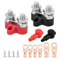 Red Black Dual Post For Battery Terminal For For M10 Stud For Rv Boat