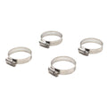 Marine Fasteners Boat Hose Clamps HCSW24-5 Set of 4 by Marine Fasteners