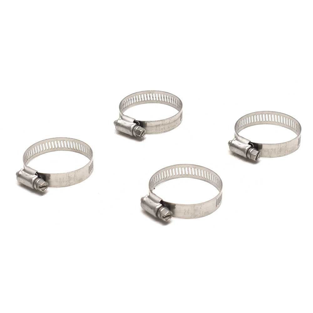 Marine Fasteners Boat Hose Clamps HCSW24-5 Set of 4 by Marine Fasteners