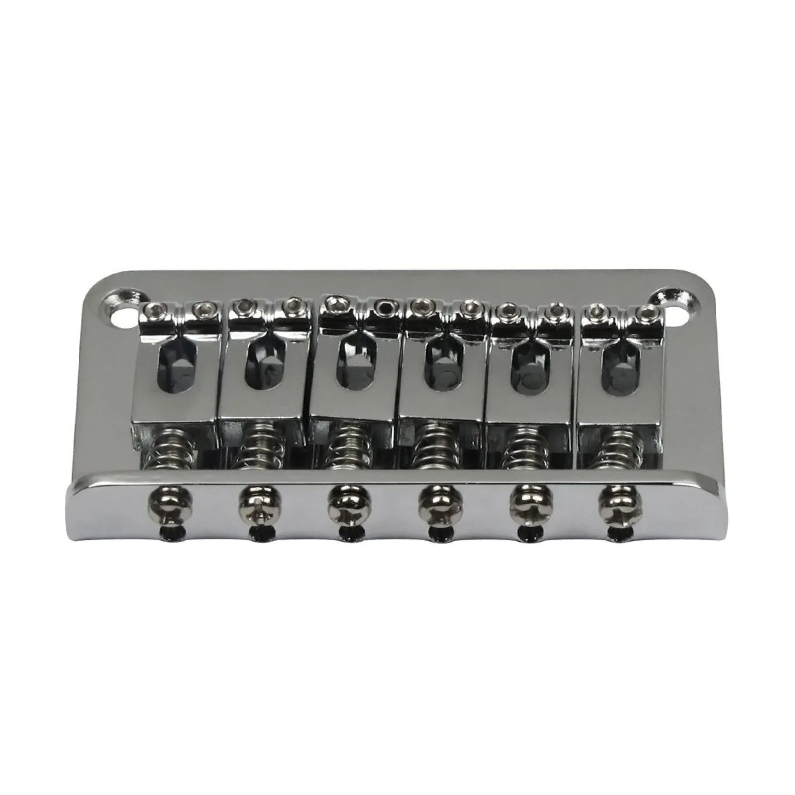 Metal Chrome 6-string Electric Guitar Fixed Bridge With 10.5mm String